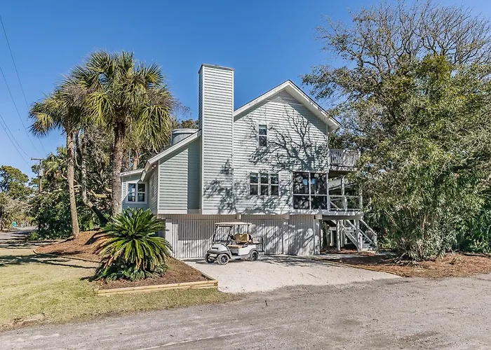 Newly Renovated Short Walk To Beach And Beach Club - Sleeps 12 Fripp Island