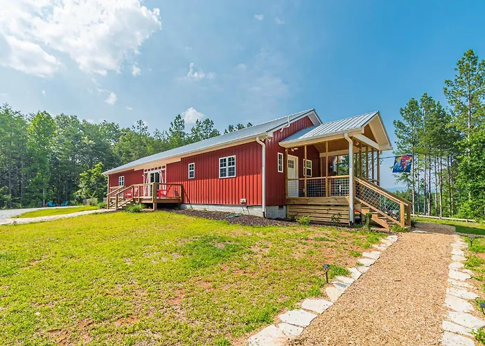 Rustic Roost-5 Acres, Fenced, Fire Pit, Rv Option & Mtn View Villa Dahlonega