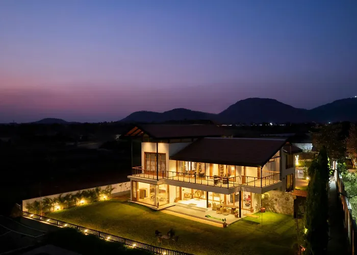 Saffronstays Niranta- Villa In Golfshire, Nandi Hills Bangalore