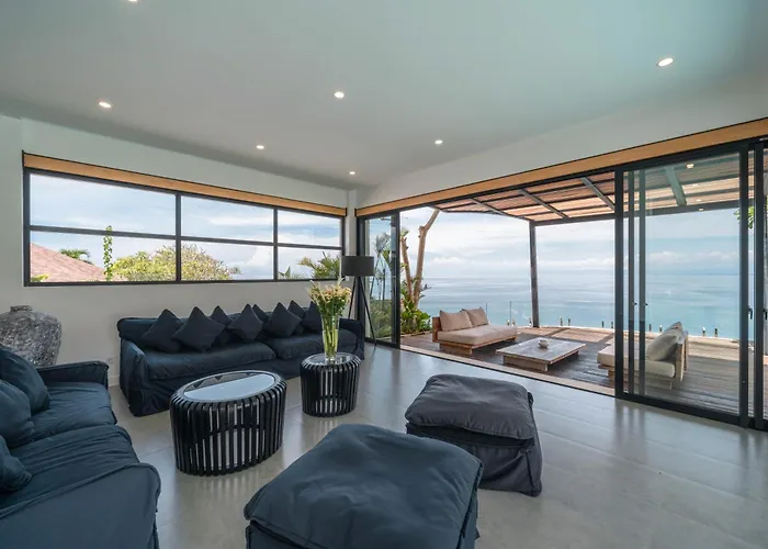 Villa Namaskar - Iconic 5Br Cliff Top Villa - 180° Ocean View Jimbaran 