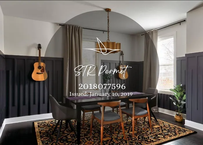 The Morris - Designer Flair 2 Miles To Broadway! Villa Nashville