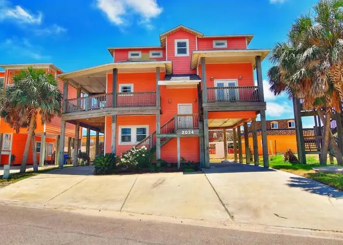 6Bdrm Beach Home - Oceanviews - Recently Renovated - Shared Pool & Hottub Port Aransas