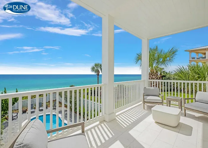 Shellstone Cottage - Beach Front Seacrest Home With Private Pool And 5 Bedrooms Home Inlet Beach