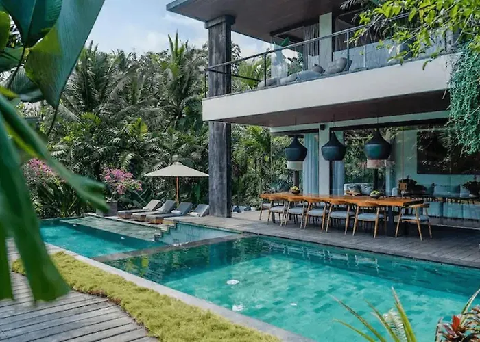 Dwa Chandra Full-Service 5Br Villa In Nature Sanctuary Ubud 
