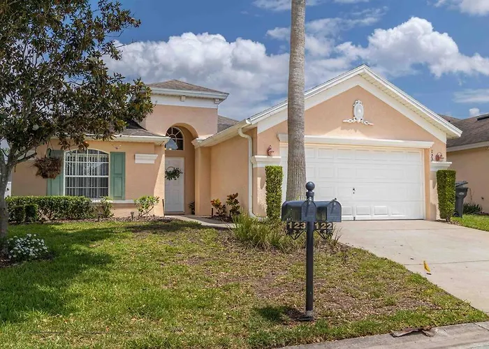 Luxury Orlando Villa, Private Pool With Waterfall Davenport