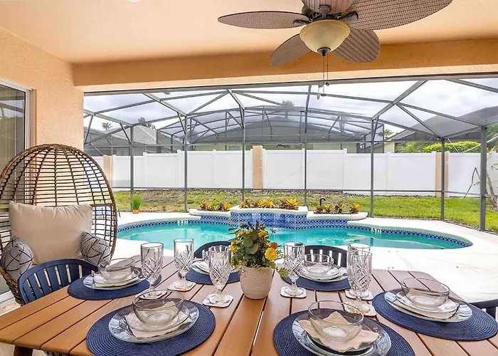 Luxury Orlando Villa, Private Pool With Waterfall Davenport