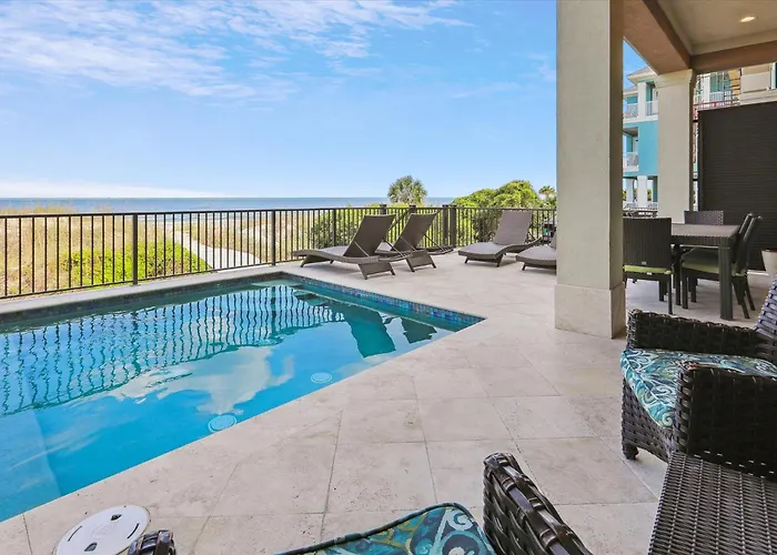 21 Singleton Beach- Oceanfront, Pool, Private Beach Access! Free Activities Included Hilton Head Island