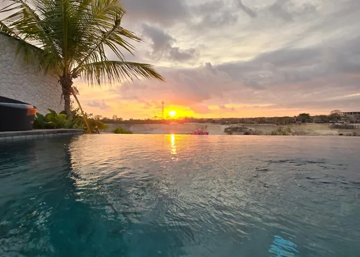 De Jantux Cliff Private Pool Villa Nusa Dua 