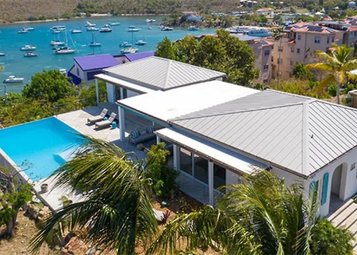 Tropical Panorama Villa Cruz Bay