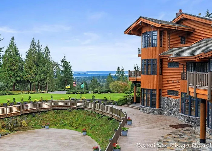 Scimitar Ridge Ranch - Luxury Lodge - Sleeps 35 With Indoor Pool Villa Anacortes