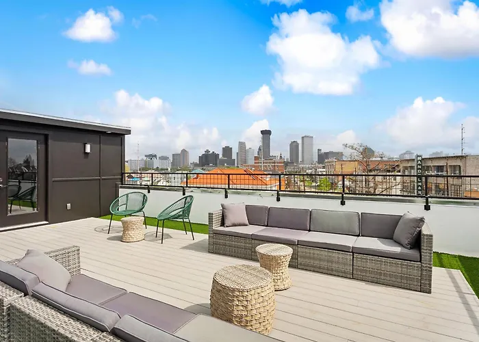 Luxury Villa With Private Rooftop New Orleans