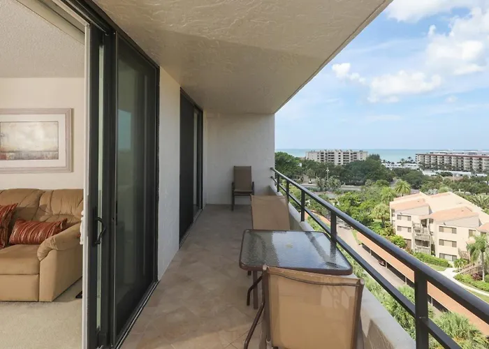 Anchorage Resort 9Th Floor 2 Bedroom Condo With Balcony Gulf Views Poolbeach 0895 Siesta Key
