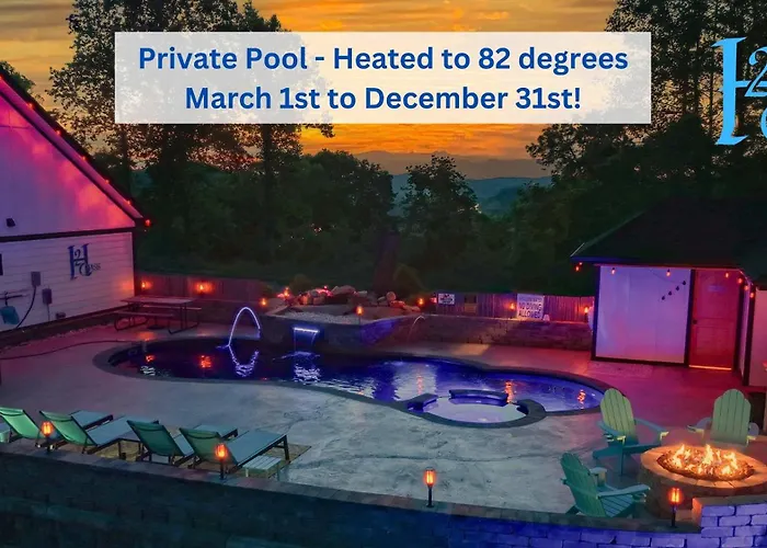 H2Oasis Incredible Pool Retreat With Mountains Views! Villa Sevierville