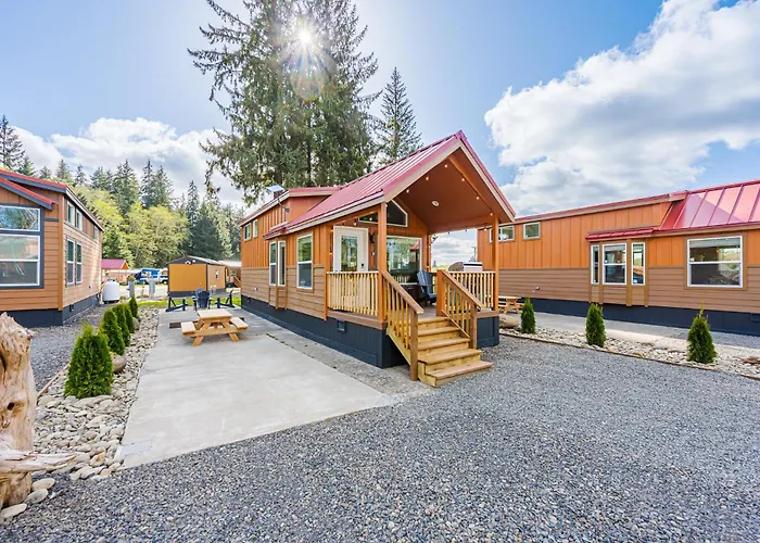 Rainforest Tiny Home Retreat Nordic Forks