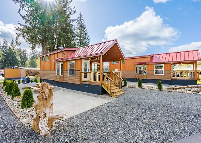 Rainforest Tiny Home Retreat Nordic Forks