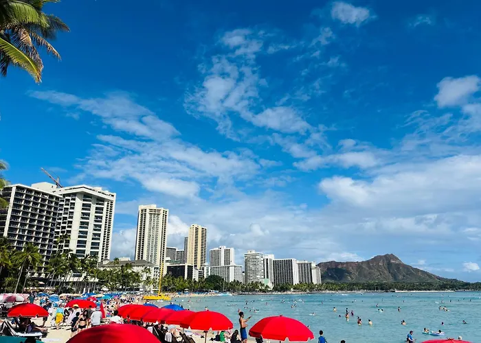 Royal Kuhio 1606 - Spacious Studio With Diamond Head City Views In The Heart Of Waikiki! Honolulu