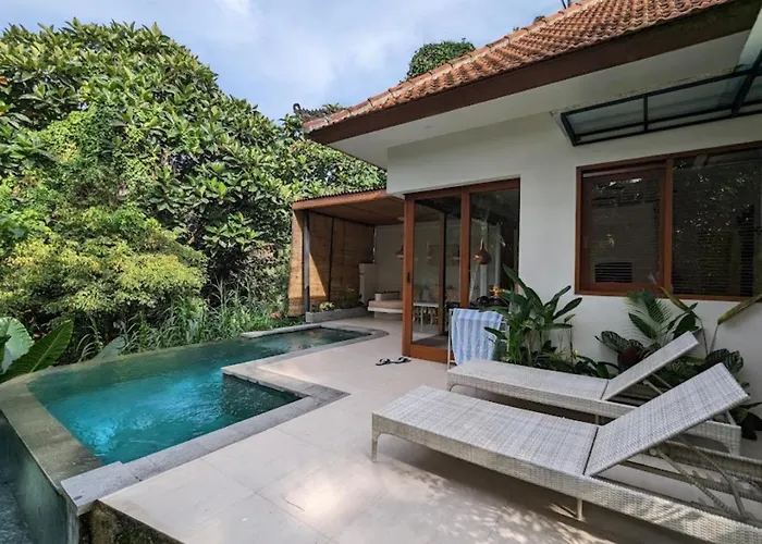Dancing Orchid Luxe Villa, Private Pool, And Jungle Views Ubud 