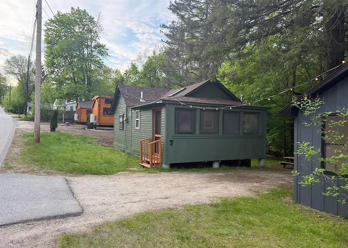 Everhaus Cabin By The Brook - Harvard Brook Cabins Lincoln