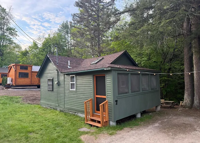 Everhaus Cabin By The Brook - Harvard Brook Cabins Lincoln