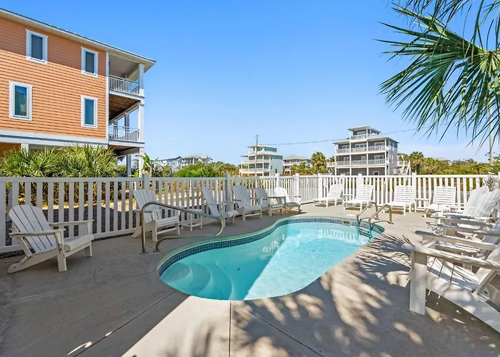 Footprints In The Sand - Coastal Joe Vacation Rentals Cape San Blas