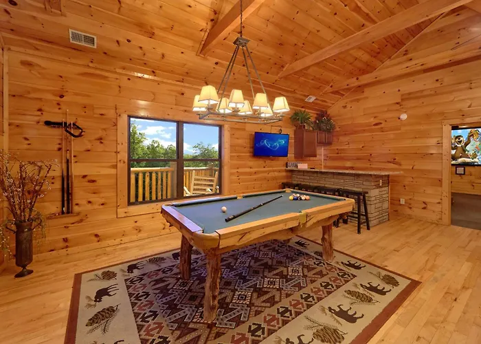 Private Theater Room Hot Tub Game Room Zion Grove