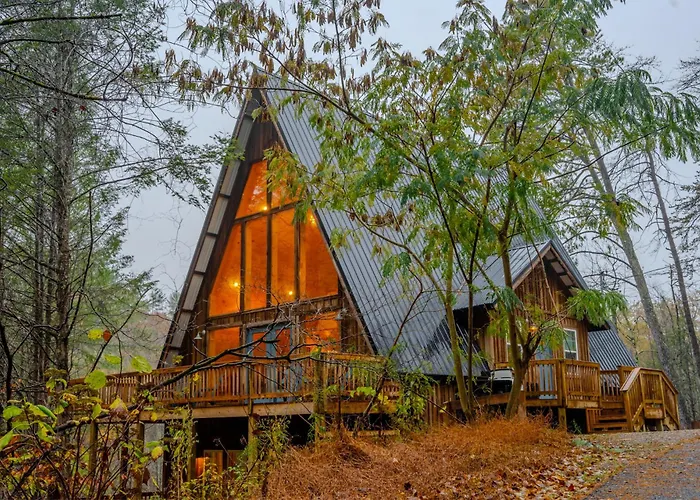 Smoky Mtn A-Frame Retreat, Swim Spa & Game Room Sevierville