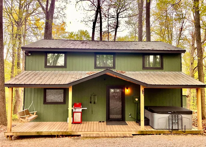 Trillium Ridge, Hocking Hills Area, 2 Bedroom, 3 Beds Rockbridge