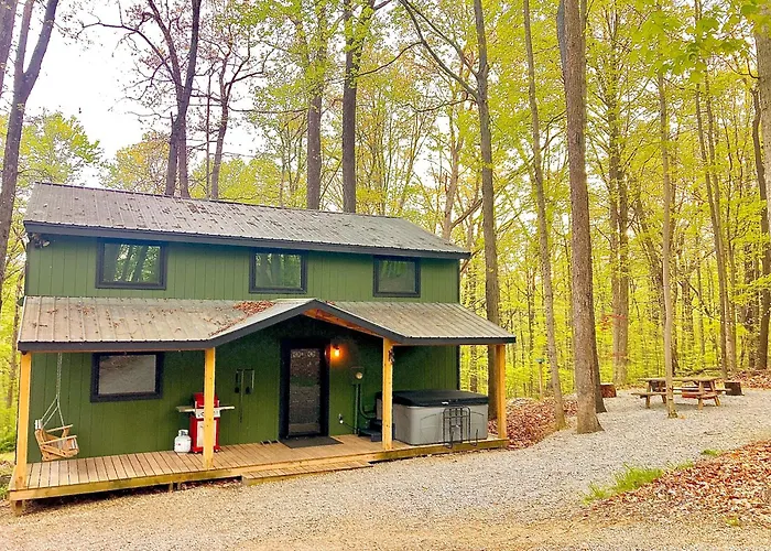 Trillium Ridge, Hocking Hills Area, 2 Bedroom, 3 Beds Rockbridge
