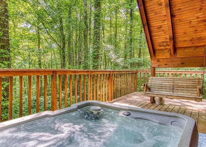 Honeysuckle-Romantic Cabin For 2 On Top Of The Mtn Sevierville