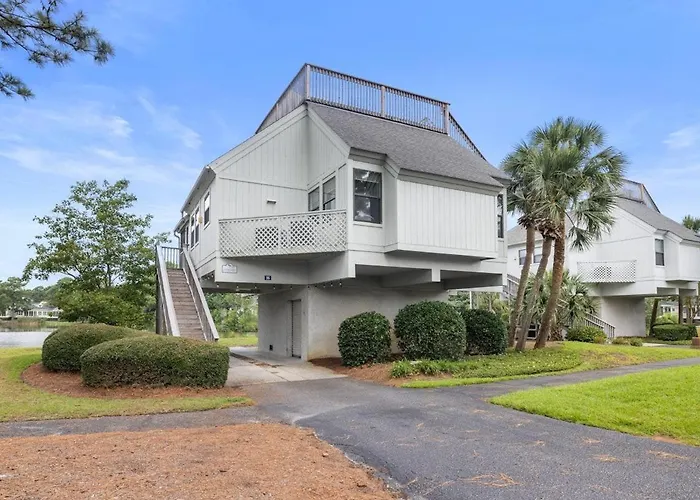 Oyster Catcher Oasis 3Br Villa Roof Top Balcony Pawleys Island