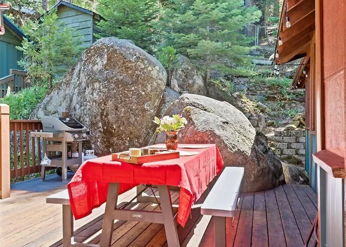 Sugar Pine Cabin In The Woods King Bed Fire Pit Oakhurst