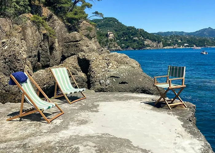 Design Villa With Private Sea Access In Portofino