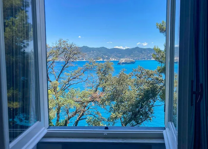 Design Villa With Private Sea Access In Portofino