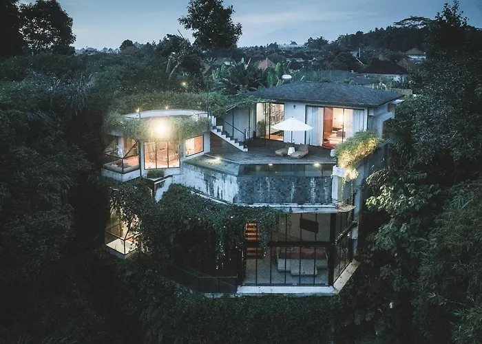 Milliways Bali - Playful Boutique Villa By The Jungle Gorge - 3 Bedrooms Ubud 