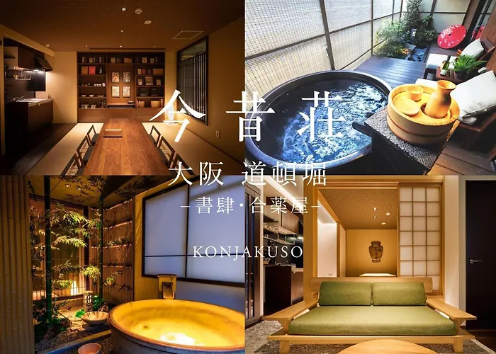 Konjakuso Osaka Dotonbori "Shoshi" "Goyakuya"Spa Stay