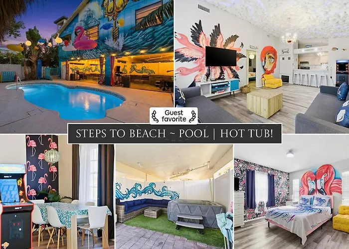 Jellyfish Unit, Walk To Beach & Siesta Key Village, Pet-Friendly