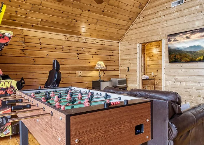 Lookout Lodge By Avantstay Sleeps 18 Hot Tub Game Room Movie Theater View Sevierville