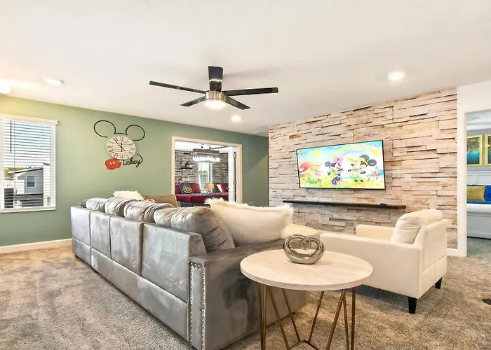 Storey Lake 10Br Home Pool/Spa/Game Room,Greenview Kissimmee