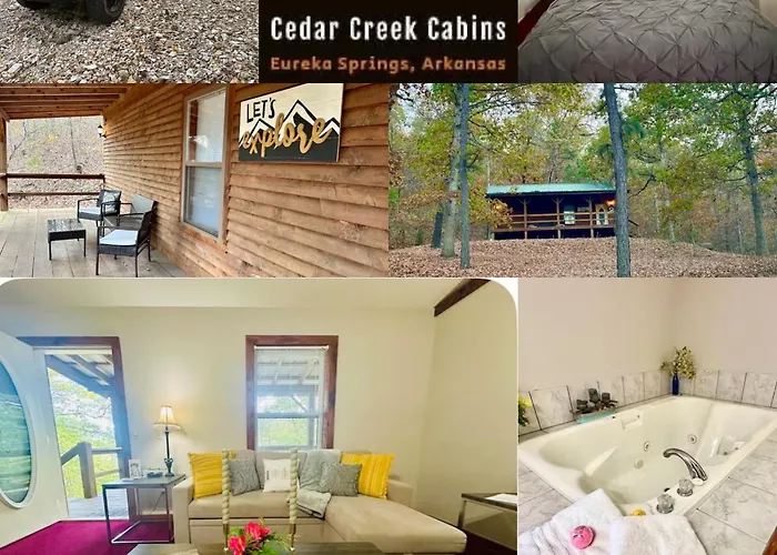 Trout Lily Cabin - Giant Spa Tub & Peaceful Location Eureka Springs