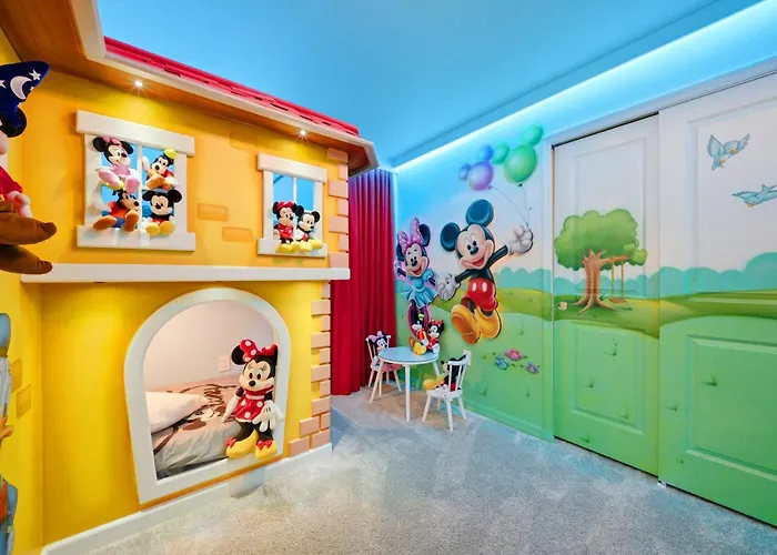 Brand New 10Bdrms At Windsor Cay Villa Orlando