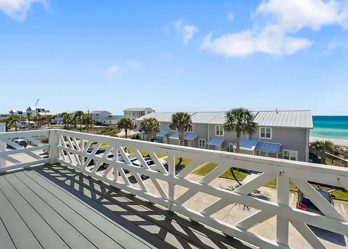 Shoreline Townhomes 10 L Steps To The Beach L Beautiful Views From 2Nd And 3Rd Balconies Inlet Beach