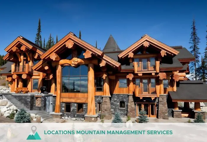 White Spirit Lodge, Artisan Log Masterpiece Chalet Big White Ski Resort