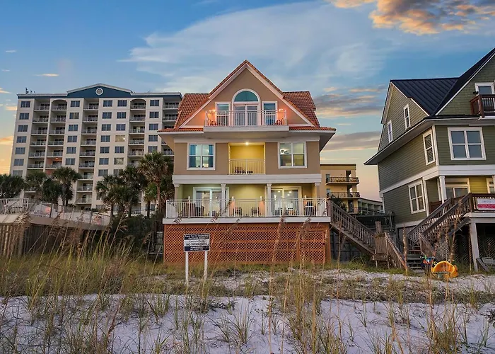 Emerald Belle - Gulf Front Home With Ocean Views & Spacious Deck Destin
