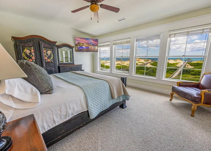 Oceanfront Estate 18Br No Resort Fee Sleeps 40 Corolla