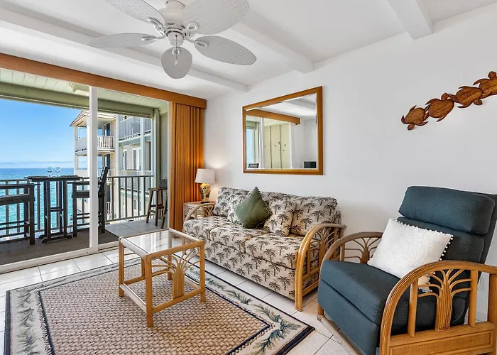 Dreamy True Oceanfront Condo - Hale Kona Kai 307 By Casago Kona Kailua-Kona