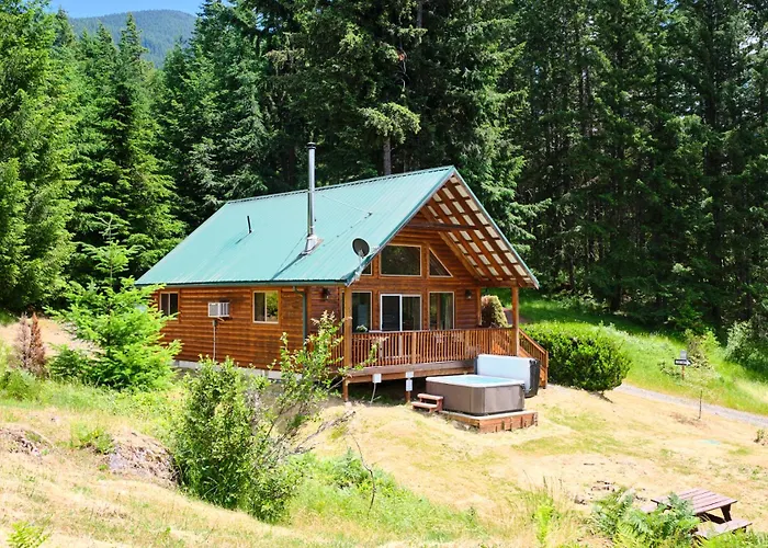 Mountain View Cabin, Hot Tub At White Pass Resort, Mt Rainier Packwood
