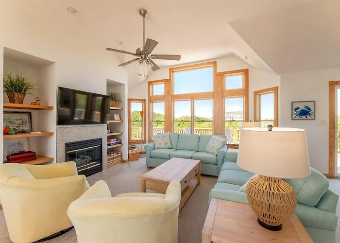 Rookery - Corolla, Whalehead, 395 Yds To Beach, Ocean View, Pool, Hot Tub, Pets Ok, Flex Stays