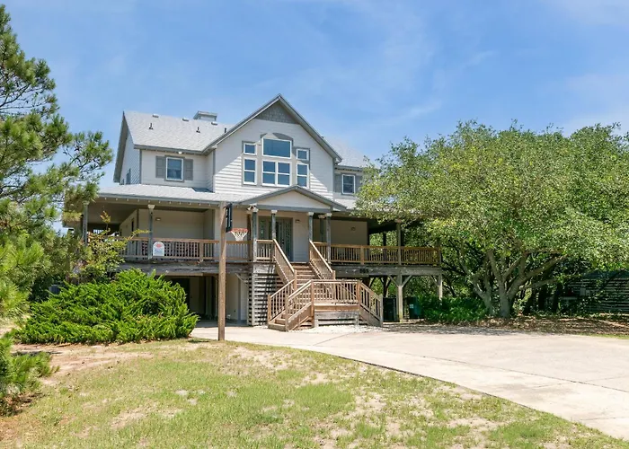 Rookery - Corolla, Whalehead, 395 Yds To Beach, Ocean View, Pool, Hot Tub, Pets Ok, Flex Stays