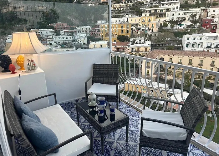 Stunning Sea View Terrace Casa Gigia Positano Villa