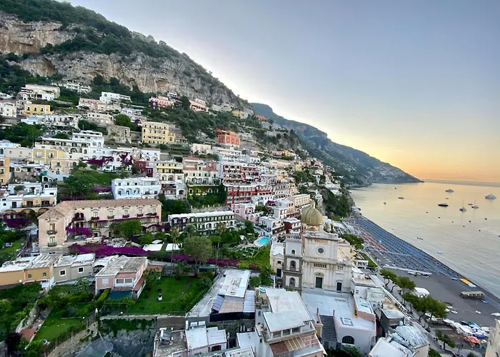 Stunning Sea View Terrace Casa Gigia Positano Villa